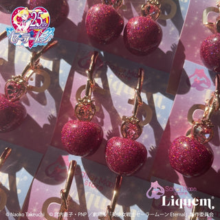 Sailor Moon store x Liquem / Super Sailor Chibi Moon 櫻桃耳環