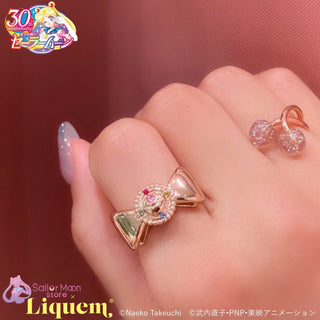 Sailor Moon Store x Liquem / Transformation Broach Ribbon Anillo