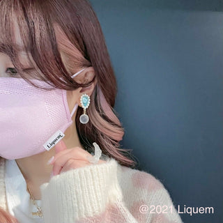 Liquem / Silk mask (pink)