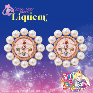 Sailor Moon store x Liquem / クリスタルスターコンパクトイヤリング