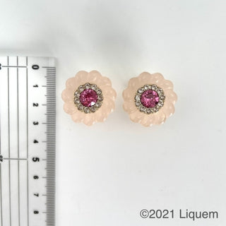 Liquem / Bavarois clip on earrings (PK)