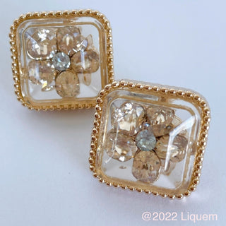 Pendientes de Liquem / Cube de hielo