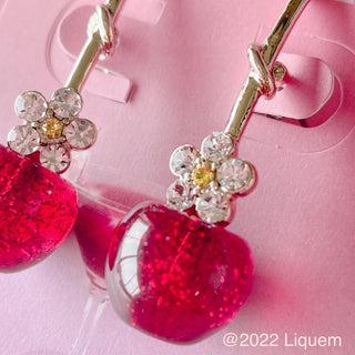 Liquem / Kids Cherry & Blossom Pendientes (RD)