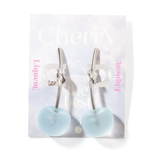 Cherry earrings (Frost BL)