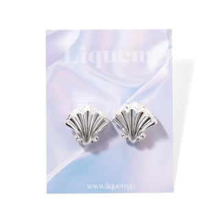 Full shell earrings (silver)
