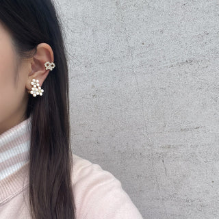 pastel garden earrings