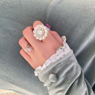 Bavaro ring (pearl)