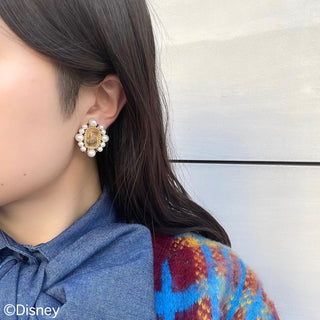 [Bell] Intaglio earrings