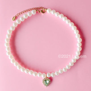 Liquem / Pearl GEM necklace