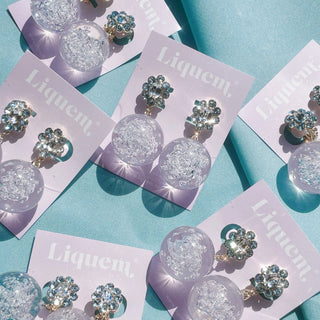 Liquem / bubblegum soda earrings