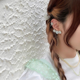 Liquem / Secret Garden clip on earrings (Water OP)