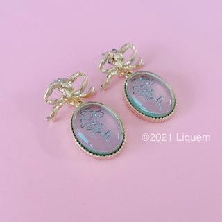 Liquem / debutante earrings