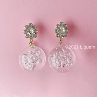 Liquem / bubblegum soda earrings