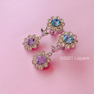 Liquem / Bloom clip on earrings (summer)