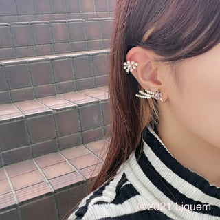 Liquem / shooting star earrings