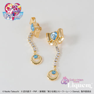 Sailor Moon store x Liquem / スーパーセーラーマーキュリーリボン・イヤリング