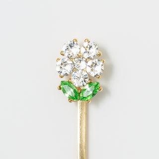 Jewel Flower Hairpin (CLR)