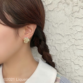 Liquem / full shell earrings