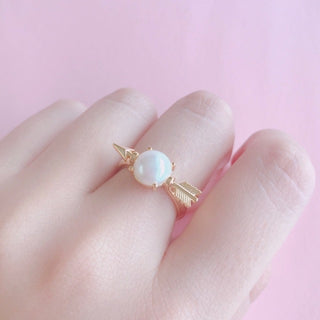 Liquem / Arrow Ring (Pearl)