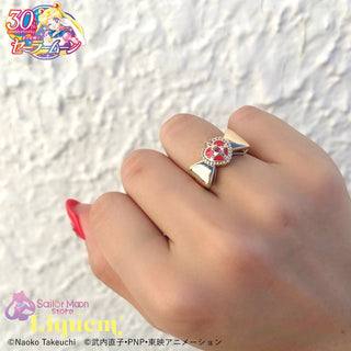 Sailor Moon Store x Liquem / Cosmic Heart Compact Ribbon Anillo