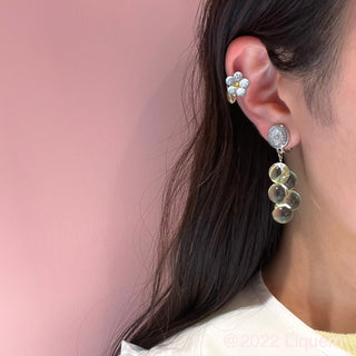 Liquem / Mini Syrup Fizz clip on earrings (Muscat)