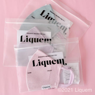 Liquem / Silk mask (pink)